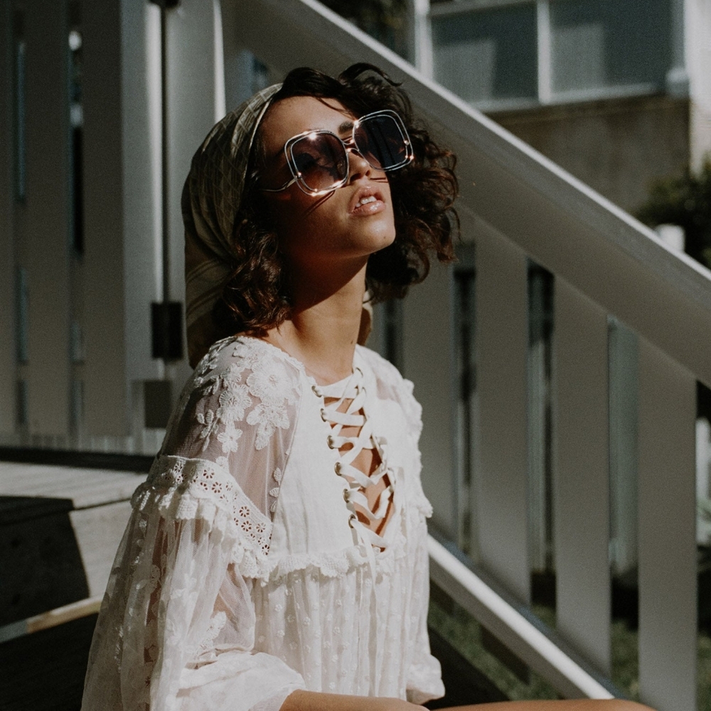 Spell & The Gypsy Dawn Cream Lace Blouse S